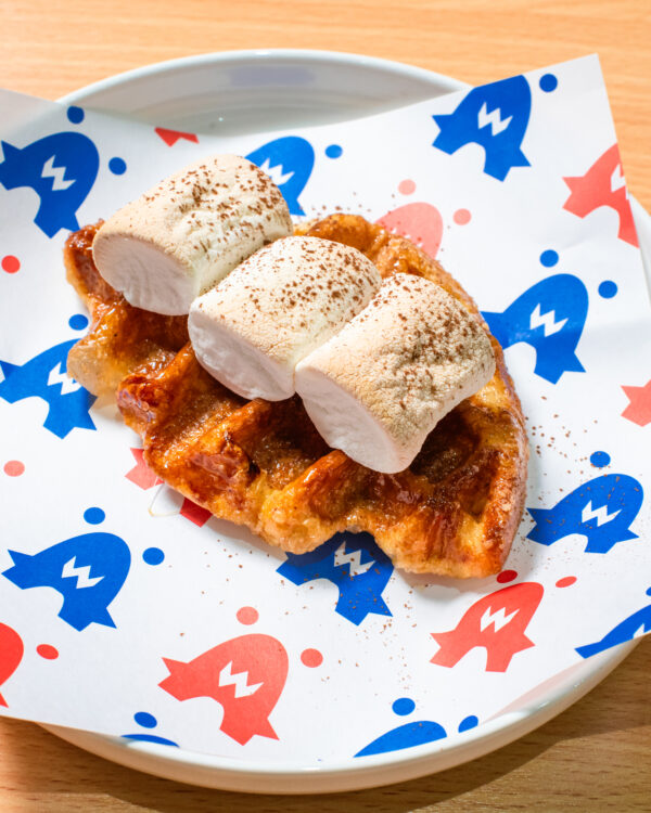 Choco Croffle Marshmallow